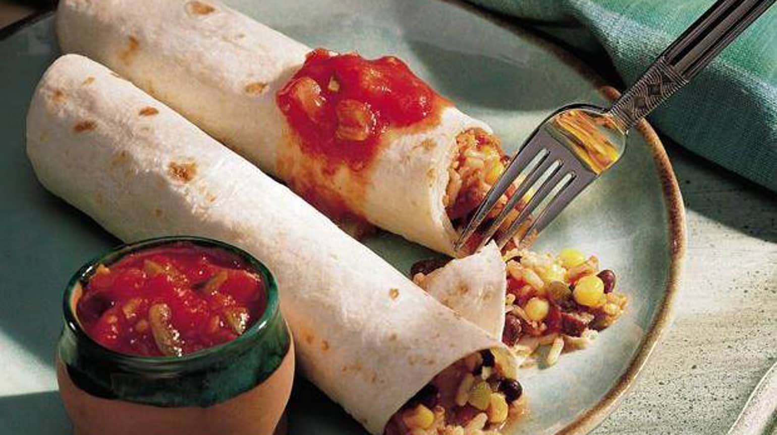 Salsa-Reis-Enchiladas
